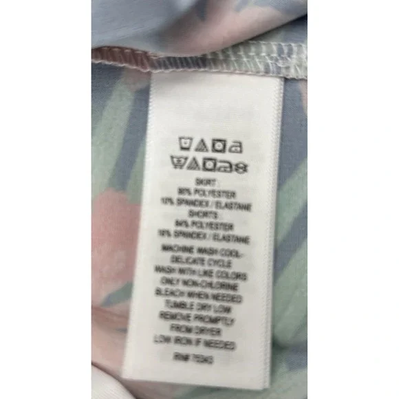 NWT Tommy Bahama‎ Everyday Active Golf Tennis Pleated Skort Floral Pickleball - Picture 8 of 9